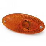 Luce di ingombro ovale laterale arancio GSFNL3013